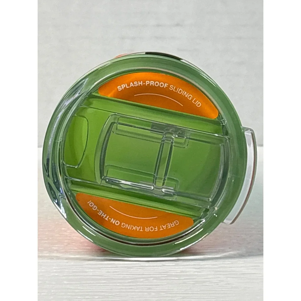TAL 16oz Color Changing Double Wall Plastic Hot Tumbler with Lid Green S0159
